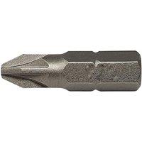 Forgefix Spectre S2 Pozidriv Compatible Bit PZ1 x 25mm (Box 10) in Silver