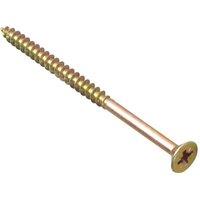 Forgefix Multi-Purpose Pozi Screw Csk St Zyp 5.0 X 80Mm Box 100 in Silver