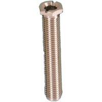 McAlpine BRBOLT70 Brass Ferrule 70mm - Nickel Finish in Silver