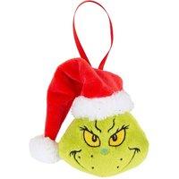 VFM e-Store Grinch Christmas Tree Decoration Festive Gift 10cm x 8cm Green X 1 | Size: 10 cm x 8 cm