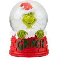 VFM e-Store Grinch Christmas Snow Globe Festive Ornament Gift 9cm x 6.5cm Red X 1 | Size: 9 cm x 6.5 cm