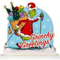 VFM e-Store Grinch Christmas Decoration Festive Gift 21.5cm x 22cm Green X 1 | Size: 21.5 cm x 22 cm