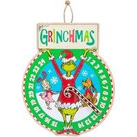 VFM e-Store Grinch Christmas Wall Decoration Festive Gift 30cm x 24.5cm Green X 1 | Size: 30 cm x 24.5 cm