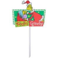 VFM e-Store Grinch Christmas Decorative Sign Feeling Grinchy 18 Pack in Red