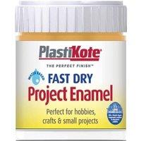 Plastikote Fast Dry Enamel Paint B11 Bottle Sunshine Yellow 59Ml
