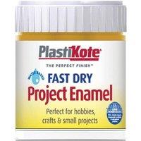 Plastikote Fast Dry Enamel Paint B33 Bottle Brass 59Ml