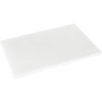 Argon Tableware Plastic Chopping Board - 45cm x 30cm in White | Size: 45 cm x 30 cm