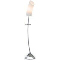 Netlighting Lucia Table Lamp InLine Switch G9 Polished Chrome in Grey