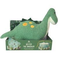 Aroma Home Microwavable Plush Hottie Dexter The Dinosaur in Green