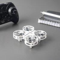 Menkind RED5 Nano Drone Compact Black & White 360 Flips & LED Lights