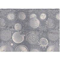 Warren Reed - Designer Sun & Moon In Grey Glass Chopping Board