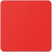 Warren Reed - Designer Fire Engine Red Coasters - Set of 4