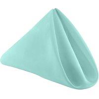 Neel Blue 20 Inch Polyester Table Napkins, Reusable, Wrinkle-Resistant - 50x50cm in Dark Blue | Size: 50x50 cm