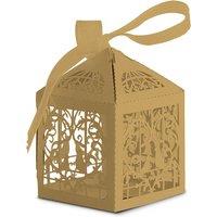 Neel Blue Cupcake Wrappers, Paper Muffin Holder, 25pcs in Gold