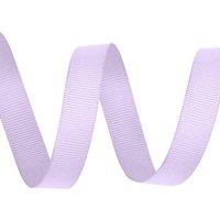 Neel Blue Grosgrain Ribbon, Solid Polyester Ribbon, 10mm x 10 Metres in Lavender
