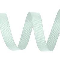 Neel Blue Grosgrain Ribbon, Solid Polyester Ribbon, 10mm x 10 Metres in Mint