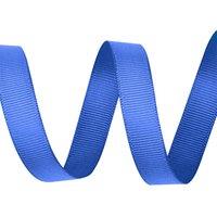 Neel Blue 15mm x 10 Metres Grosgrain Ribbon, Solid Polyester Ribbon in Royal