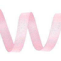 Neel Blue 25mm Grosgrain Ribbon, Solid Polyester Ribbon, 10 Metres in Rose