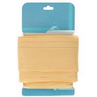 Neel Blue Grosgrain Ribbon, Solid Polyester Ribbon, 38mm x 10 Metres in Gold