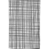 Warren Reed - Designer Monochrome Pencil Scribble Tea Towel in Grey