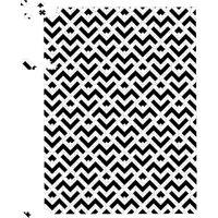 Warren Reed - Designer Black & White Abstract Pattern Jigsaw Puzzle | Size: 500 Piece