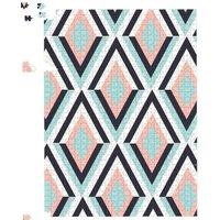 Warren Reed - Designer Zig Zag Abstract Pattern Jigsaw Puzzle in Blue | Size: 1000 Pieces