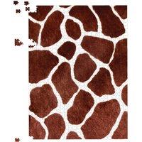 Warren Reed - Designer Giraffe Spots Print Jigsaw Puzzle in Brown | Size: 500 Piece