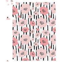 Warren Reed - Designer Pastel Pink Flowers Jigsaw Puzzle | Size: 1000 Pieces