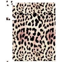 Warren Reed - Designer Leopard Hide Jigsaw Puzzle in Brown | Size: 500 Piece