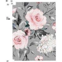Warren Reed - Designer Dusty Pink Roses Jigsaw Puzzle | Size: 1000 Pieces