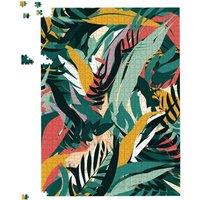 Warren Reed - Designer Coloured Tropical Leaves Jigsaw Puzzle in Green | Size: 1000 Pieces