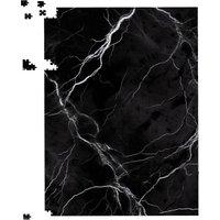 Warren Reed - Designer Black Marble Pattern Jigsaw Puzzle | Size: 500 Piece