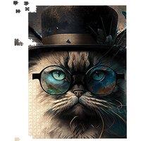 Warren Reed - Designer Birman Cat Face Splashart Jigsaw Puzzle | Size: 500 Piece