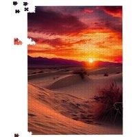 Warren Reed - Designer Sunset In The Desert Jigsaw Puzzle | Size: 1000 Pieces