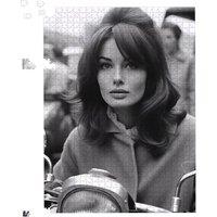 Warren Reed - Designer 1960 Out On The Bike Jigsaw Puzzle in Black | Size: 500 Piece