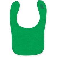 Larkwood Plain & Contrast Bib Pack of 2 in Green