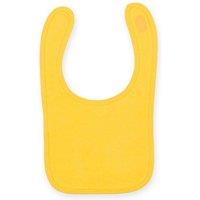 Larkwood Plain & Contrast Bib Pack of 2 in Yellow