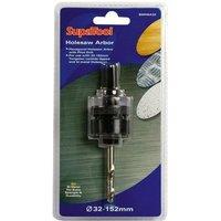 SupaTool Holesaw Arbor in Silver