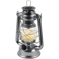SupaLite LED Hurricane Lantern in Silver
