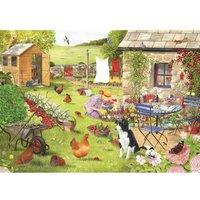 The House Of Puzzles Grandma's Garden, BIG 500 Piece Jigsaw Puzzle