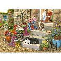 The House Of Puzzles Puss 'N' Boots, BIG 500 Piece Jigsaw Puzzle