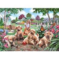 The House Of Puzzles Mucky Pups, BIG 500 Piece Jigsaw Puzzle
