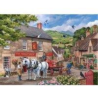 The House Of Puzzles Pulling Their Weight, BIG 500 Piece Jigsaw Puzzle