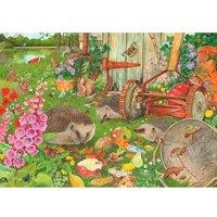 The House Of Puzzles Bottom Of The Garden, 1000 Piece Jigsaw Puzzle | Size: 1000 Pieces