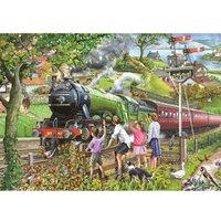 The House Of Puzzles Full Steam Ahead, 1000 Piece Jigsaw Puzzle | Size: 1000 Pieces