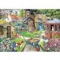 The House Of Puzzles Bloomin' Lovely, BIG 500 Piece Jigsaw Puzzle