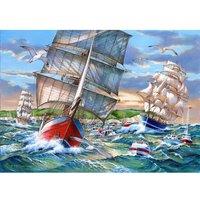 The House Of Puzzles Tall Ships - 1000 Piece Jigsaw Puzzle | Size: 1000 Pieces