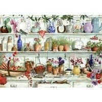 The House Of Puzzles Posies & Produce, BIG 500 Piece Jigsaw Puzzle