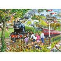 The House Of Puzzles Full Steam Ahead BIG 500 Piece Jigsaw Puzzle