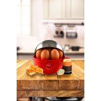 Neo Electric Egg Boiler Poacher & Steamer in Red